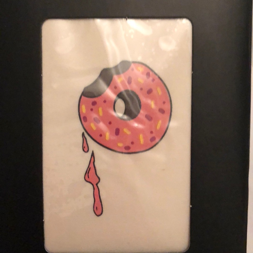 Adorable Toddler Tights, White w Donut 🍩 & ❤️